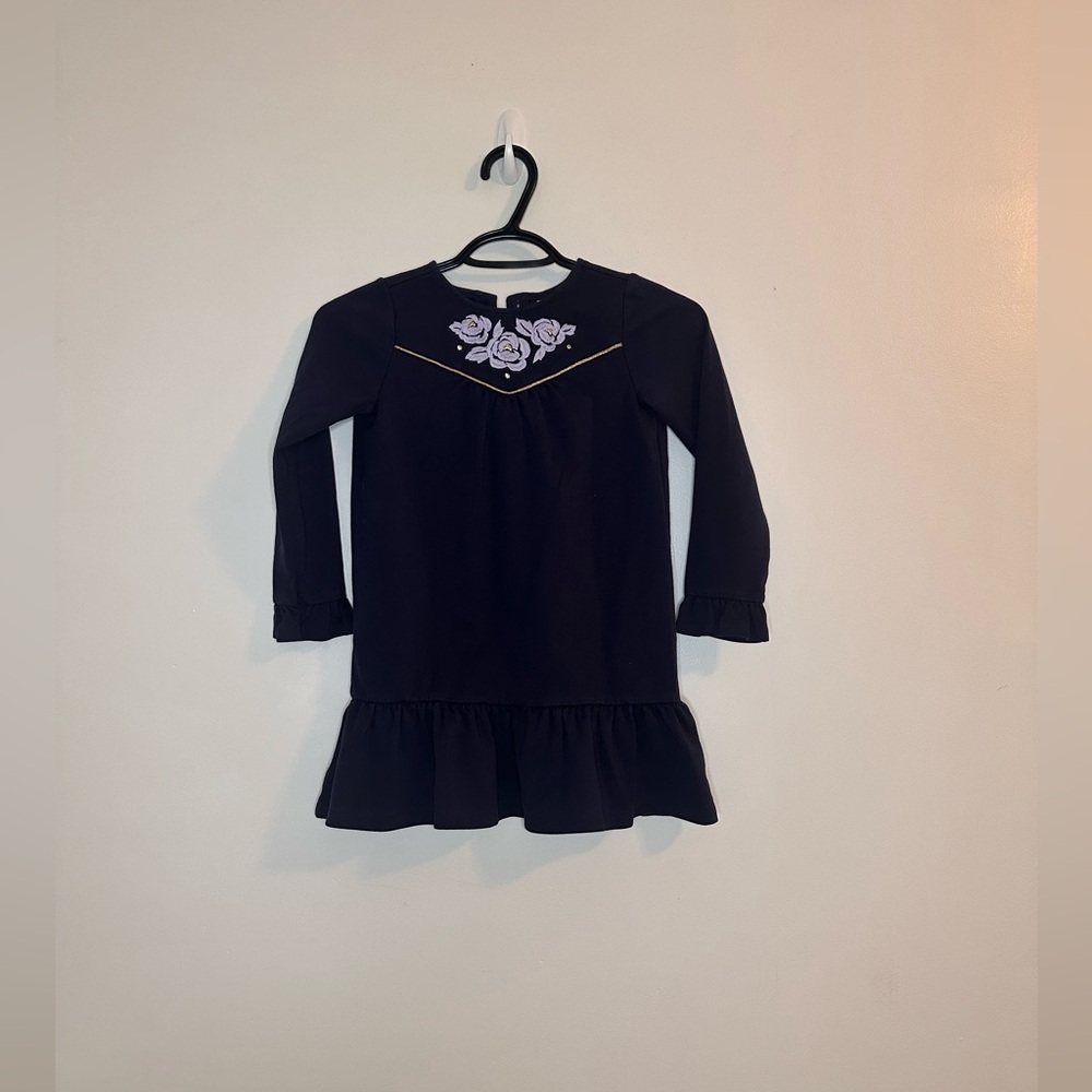 Janie and Kack Longsleeve Dress Blue 6